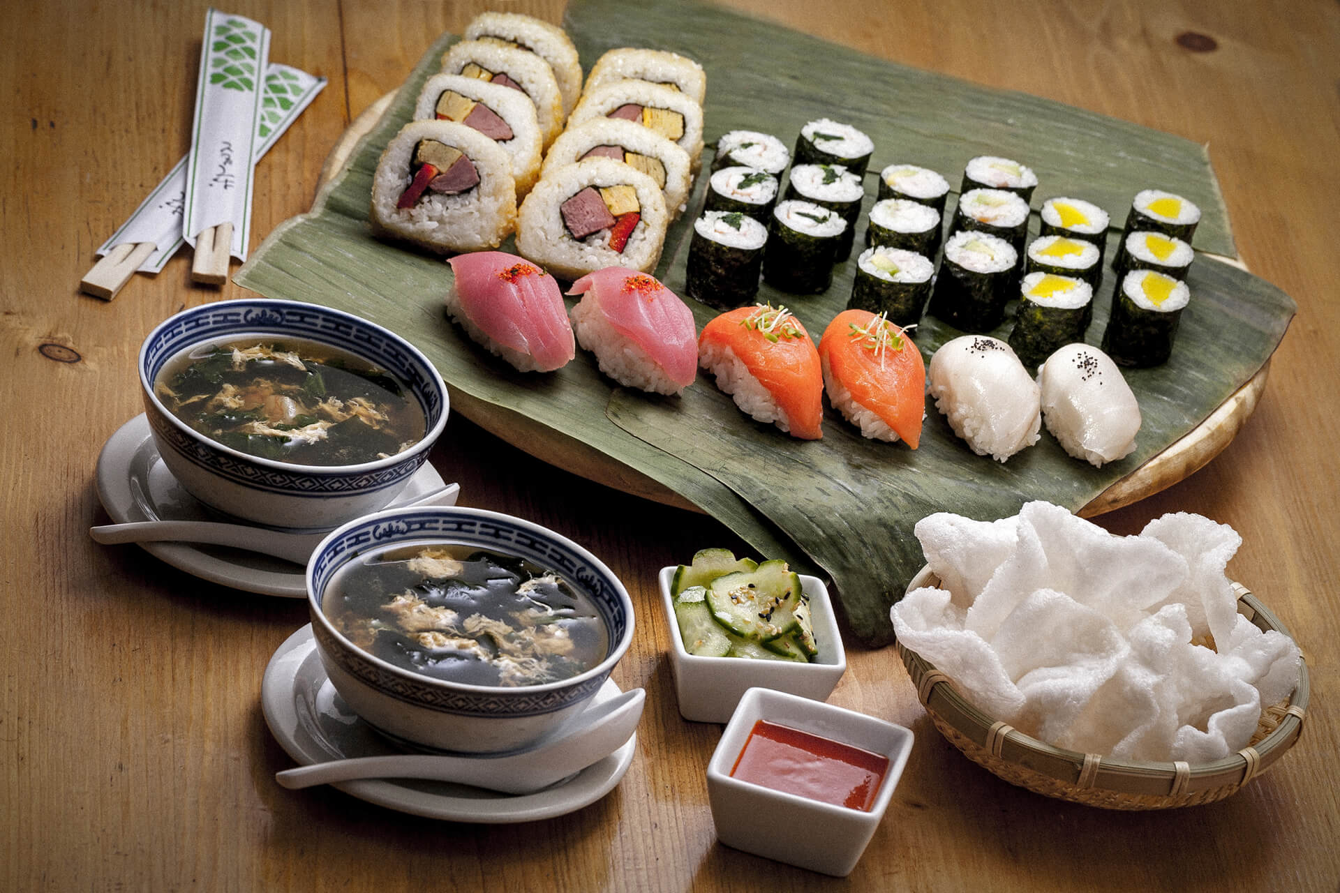 A Papírtigris sushi válogatása